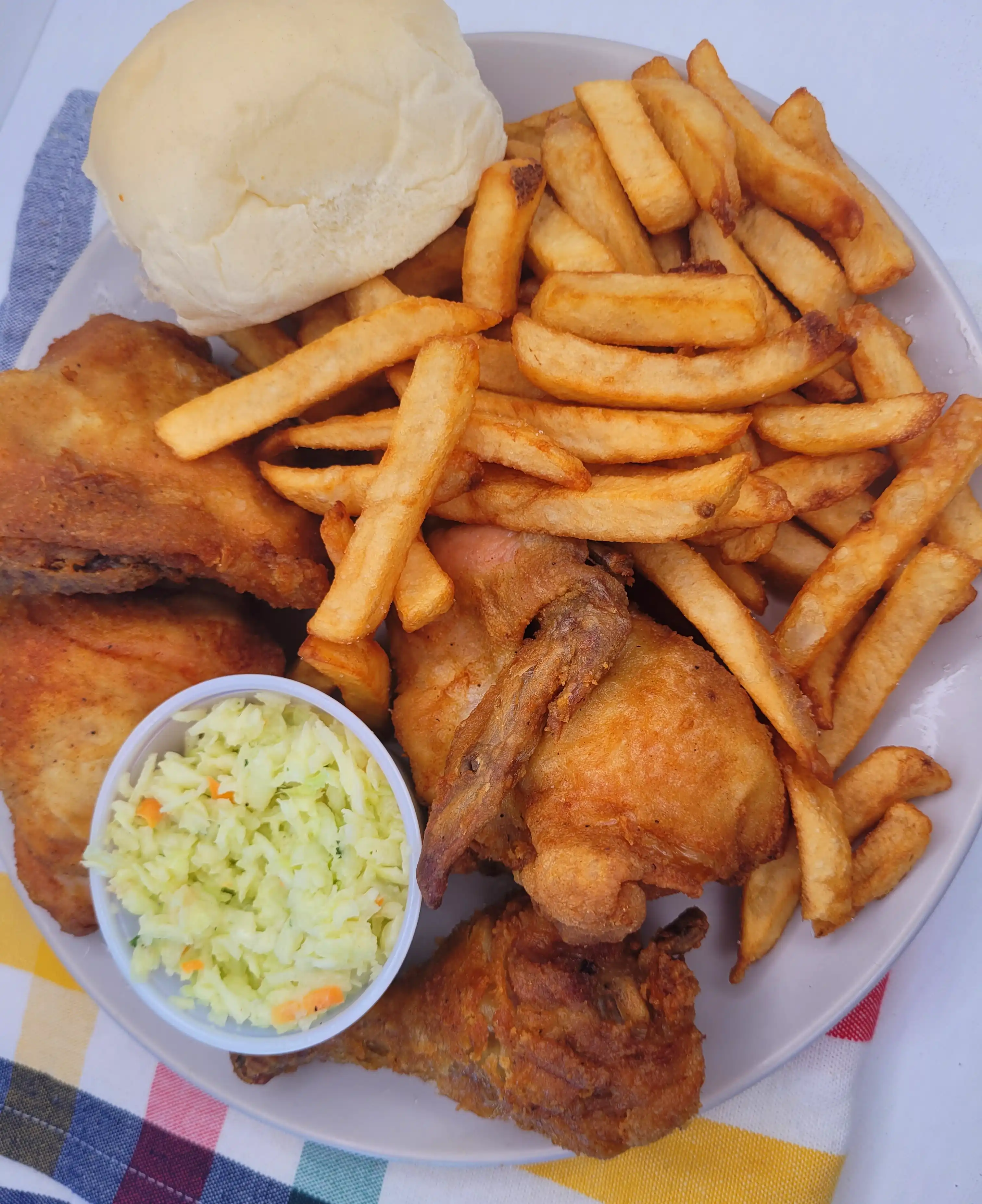 Photo of Nick's famous fried chicken